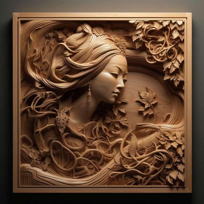 نموذج ثلاثي الأبعاد لآلة CNC 3D Art 